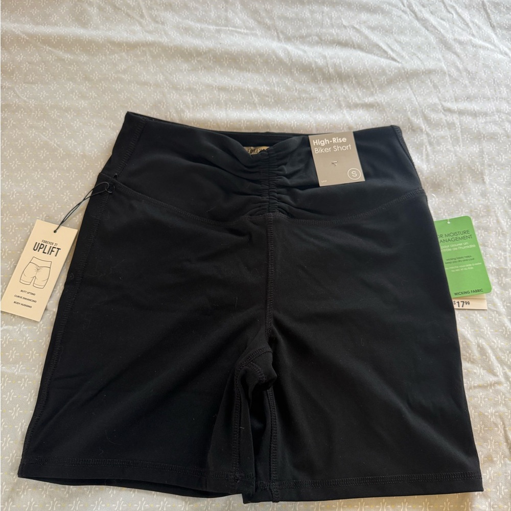 High-Rise Biker Shorts